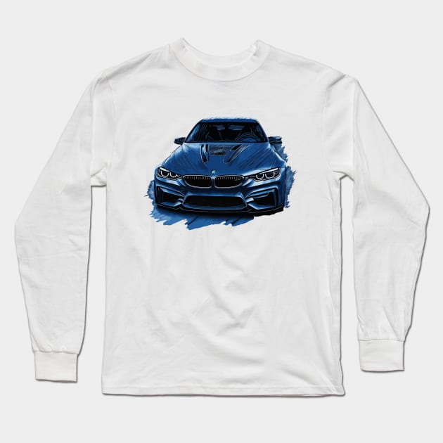 BMW M3 GTR Long Sleeve T-Shirt by remixer2020